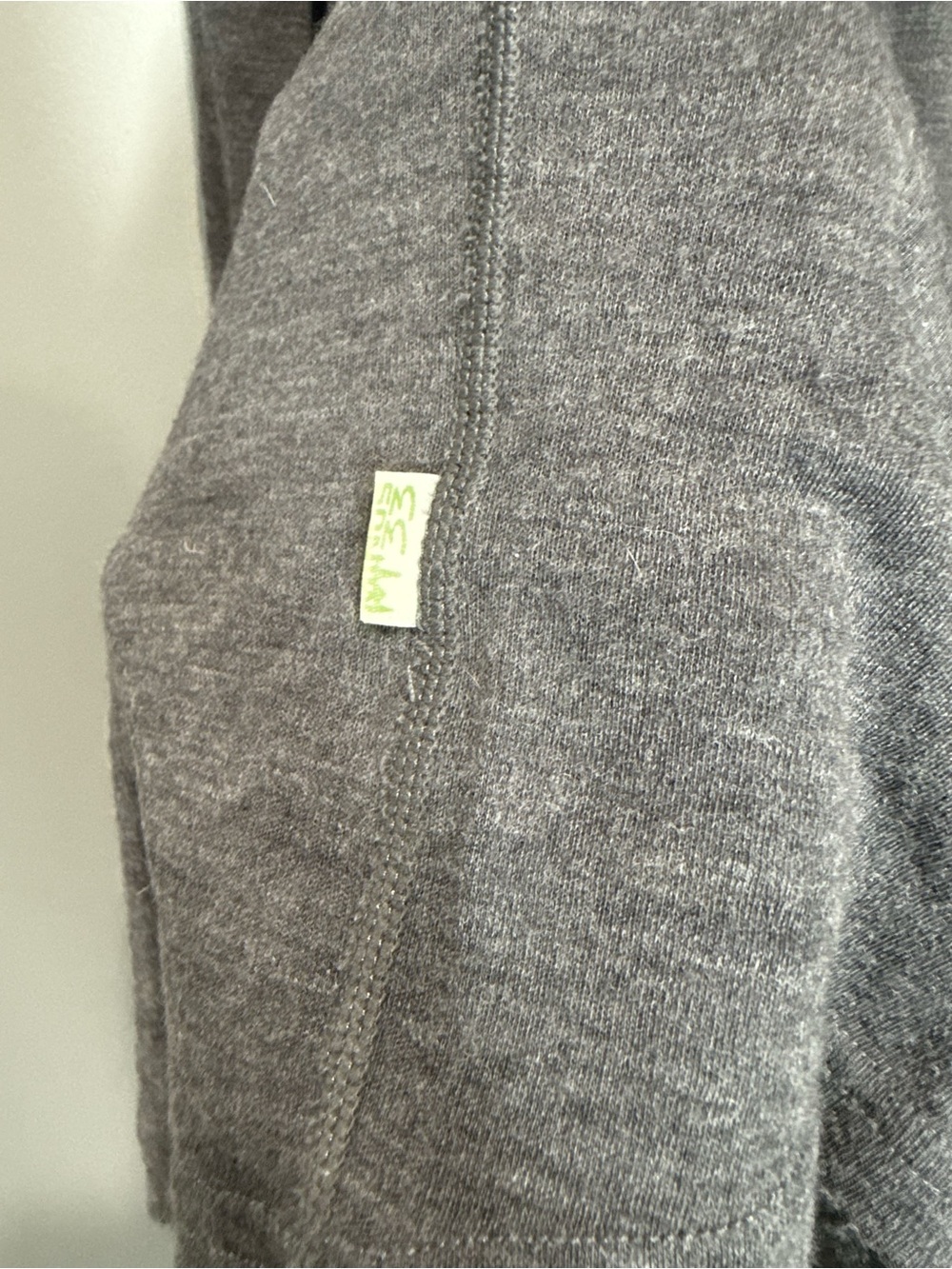 Minus33 Merino Wool Long Sleeve Crewneck Base Layer Gray Men’s L - Picture 6 of 9